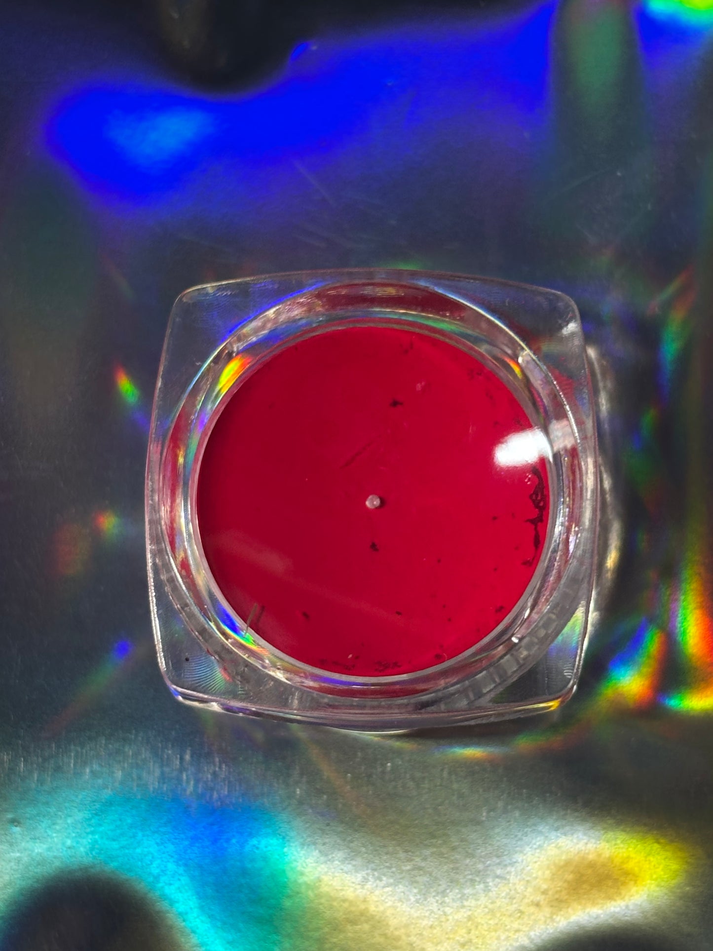 Pigment Neon Glittery Nails-Dark Red