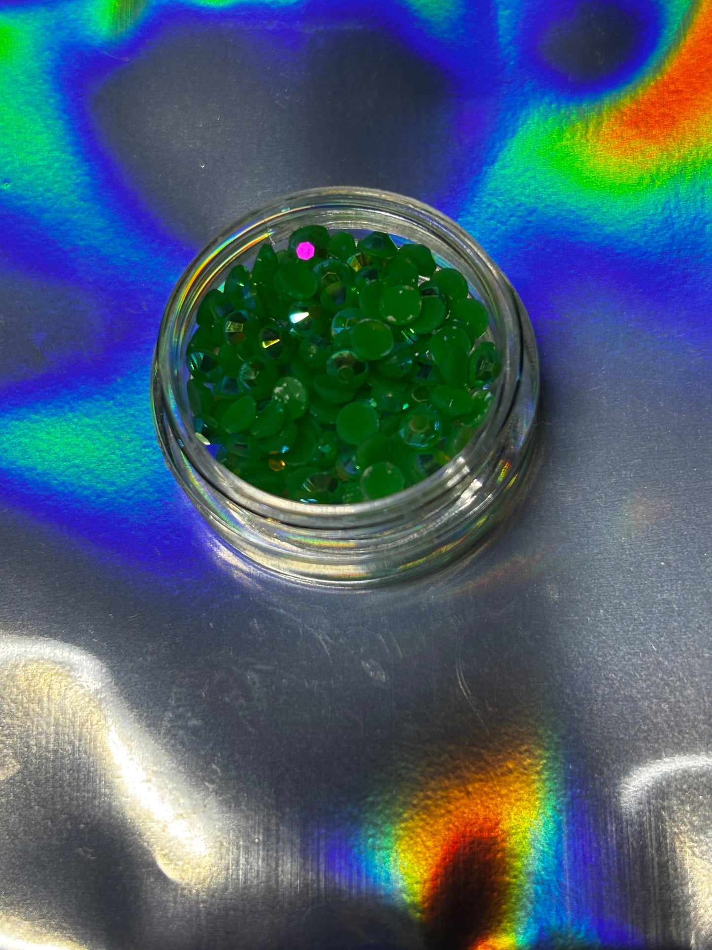 Cristale Rotunde Emerald