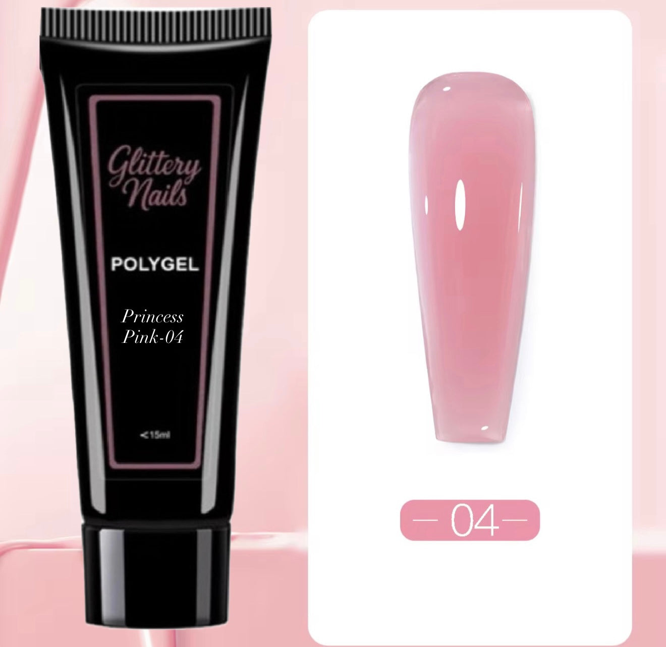 Polygel Princess Pink-04