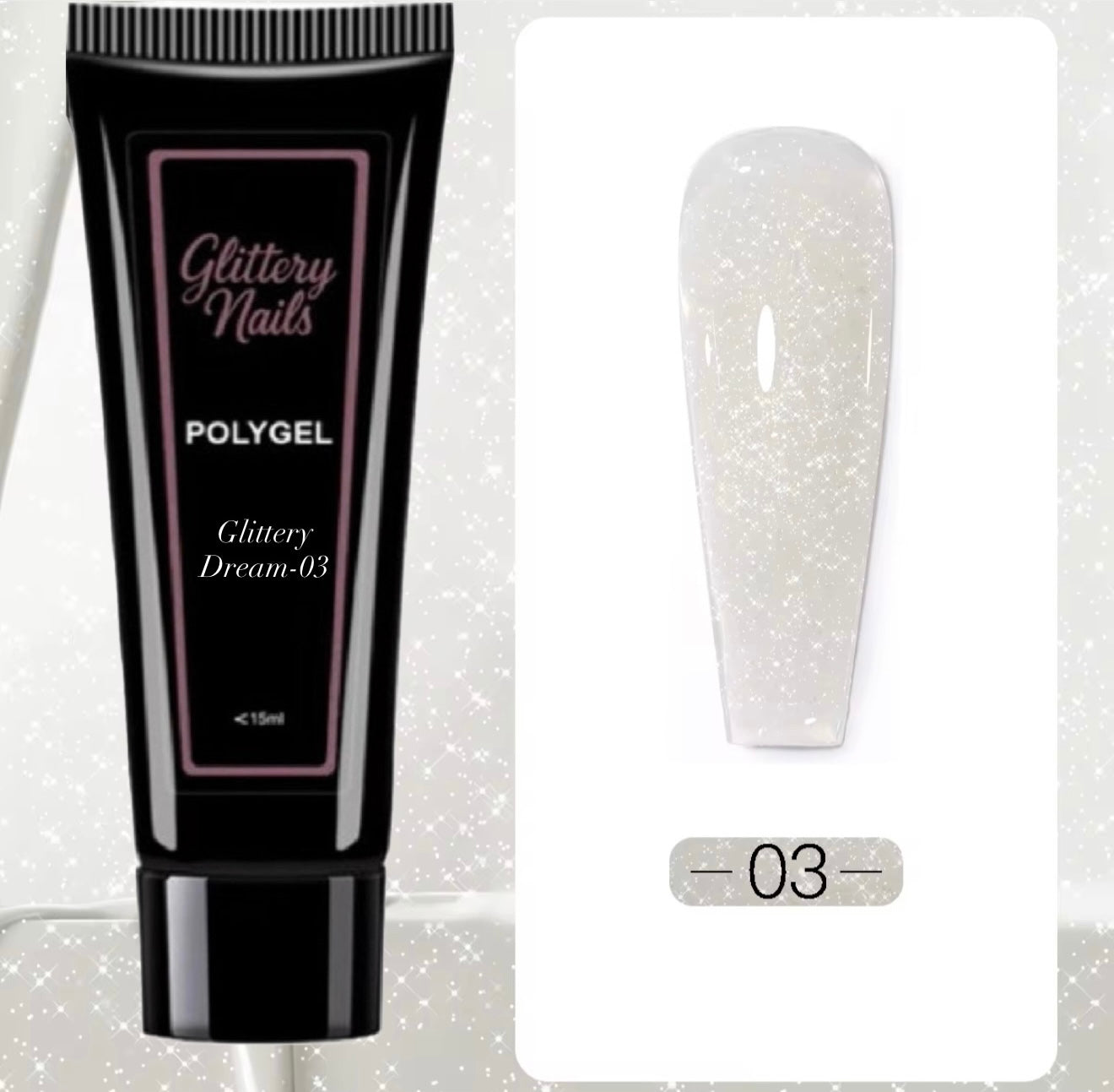 Polygel Glittery Dream-03