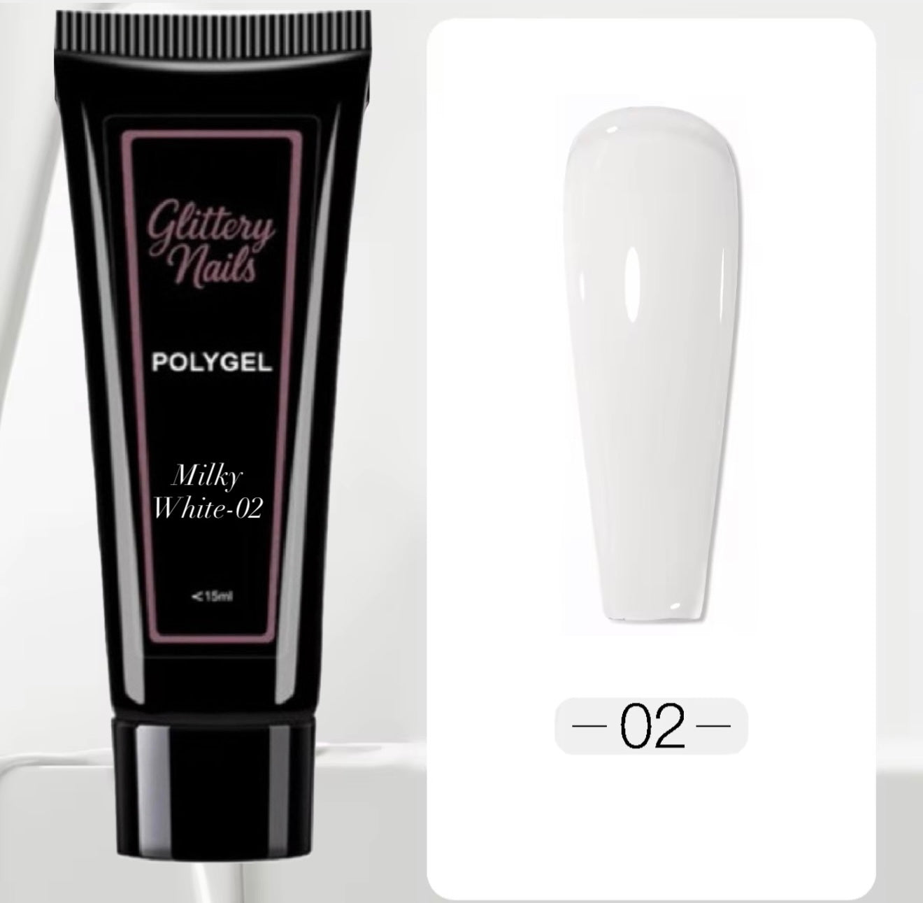 Polygel Milky White-02