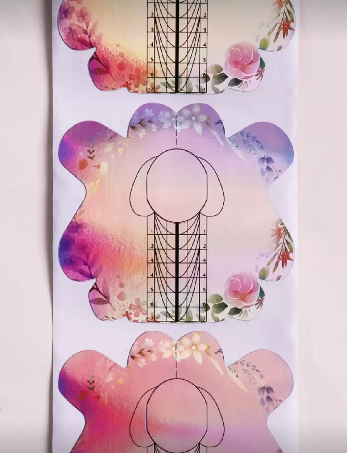 Şabloane Celestial Almond-100 buc