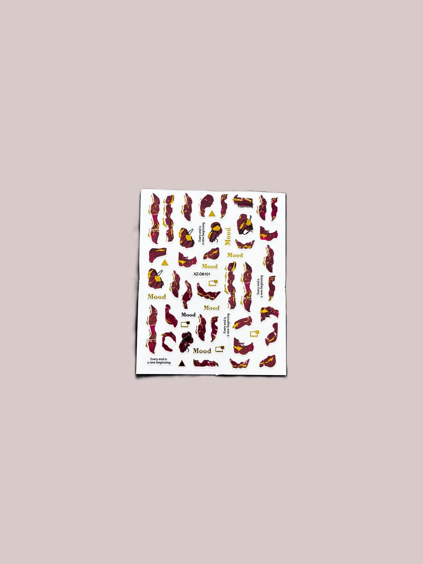 Sticker Good Mood Red