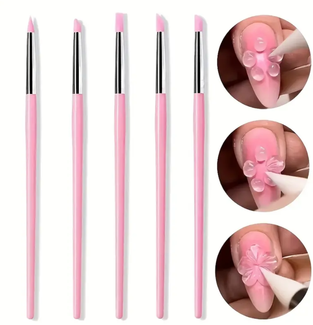 Silicone Sculpt Pro – Set 5 Pensule