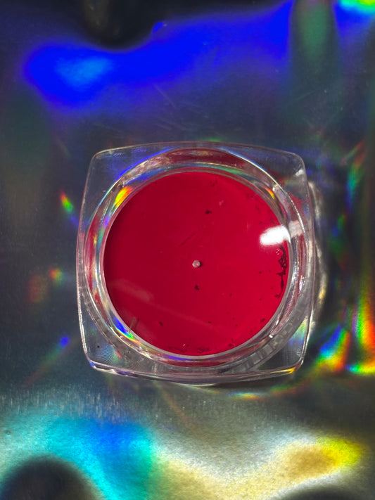 Pigment Neon Glittery Nails-Dark Red