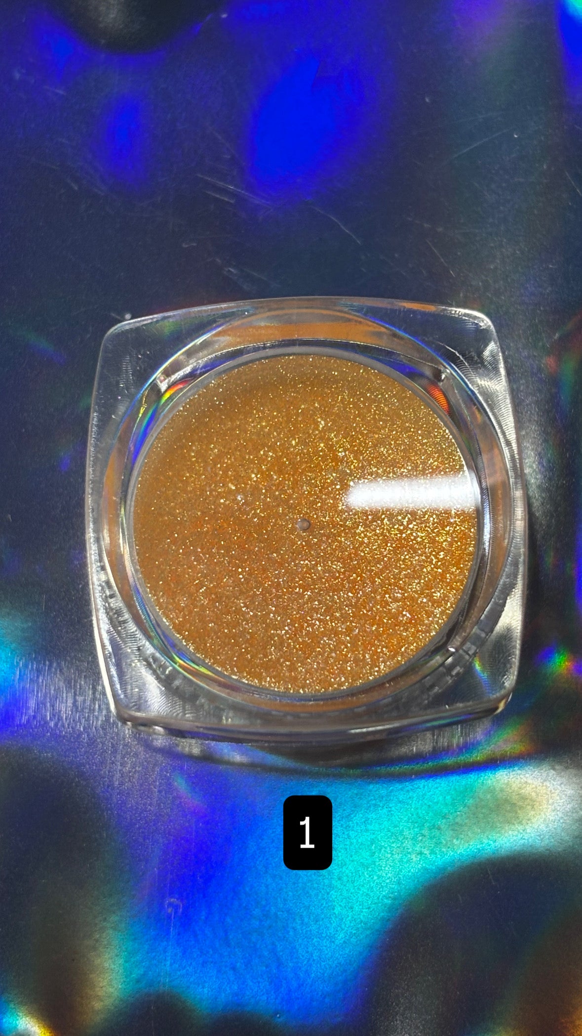 Pudra Holografică Pastel Glittery Nails