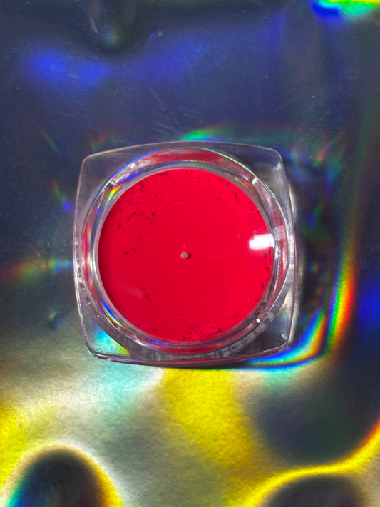 Pigment Neon Glittery Nails-Fire Red