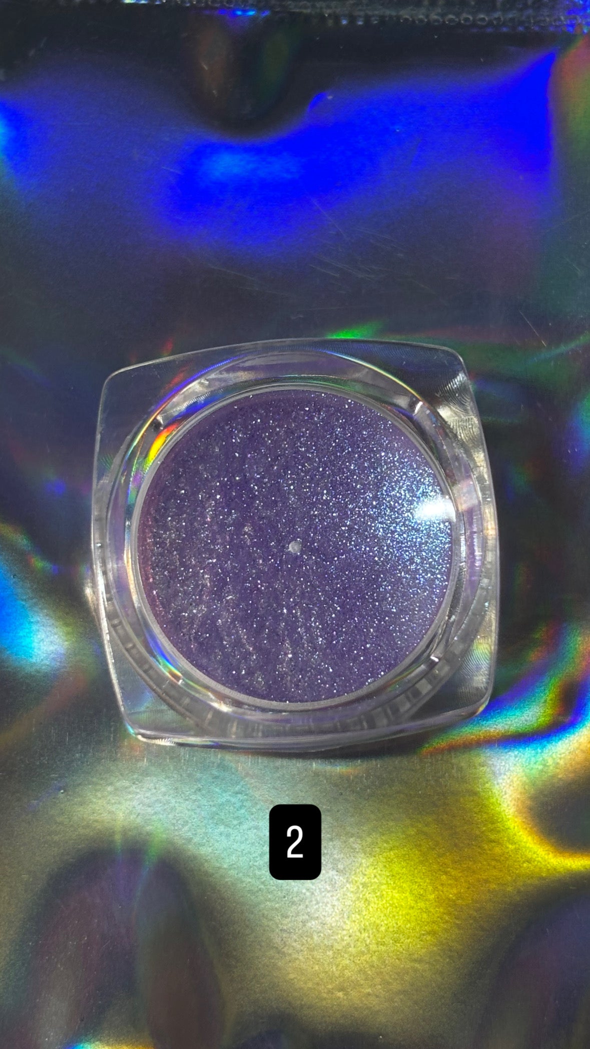 Pudra Holografică Pastel Glittery Nails