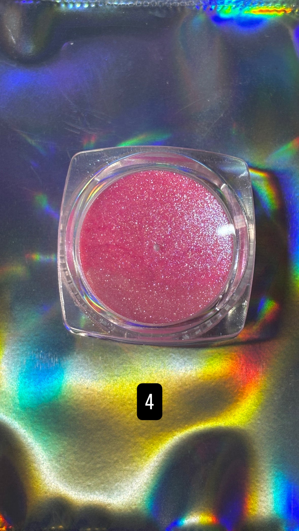 Pudra Holografică Pastel Glittery Nails