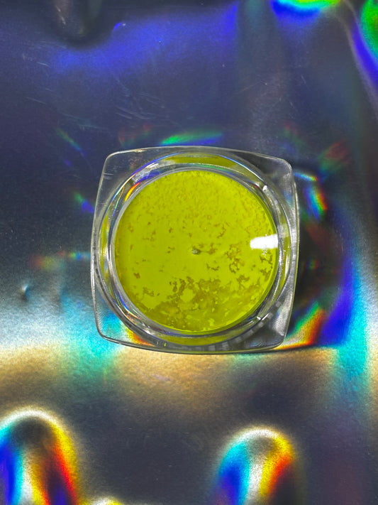 Pigment Neon Glittery Nails-Yellow