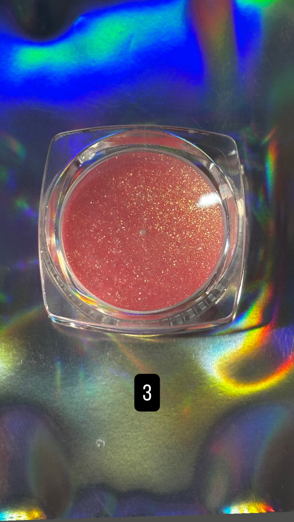 Pudra Holografică Pastel Glittery Nails