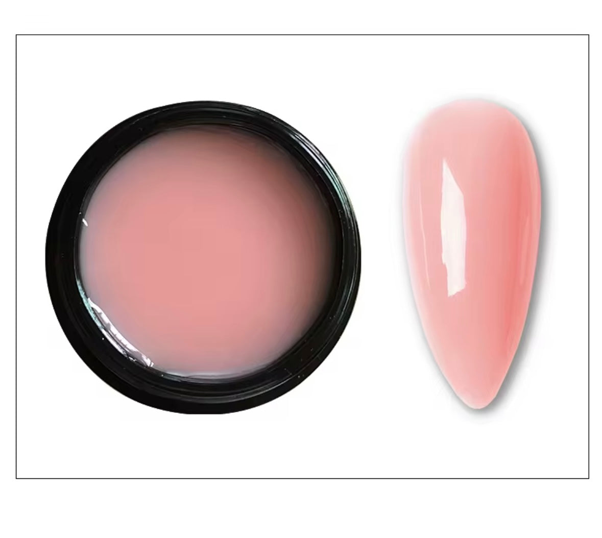 Builder Gel Nude Glittery Nails-01 20 ml