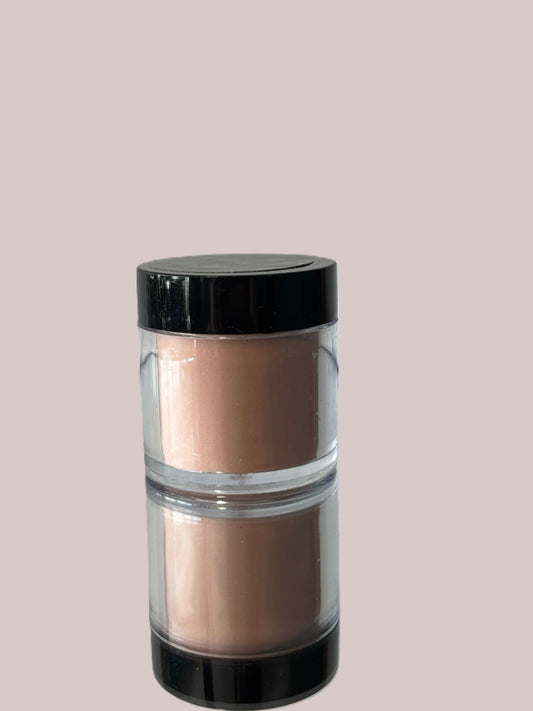 Pudra Acrilica Glittery Nails Beige Pink 1+1