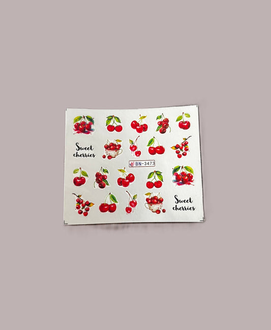 Sticker Cherry Glaze