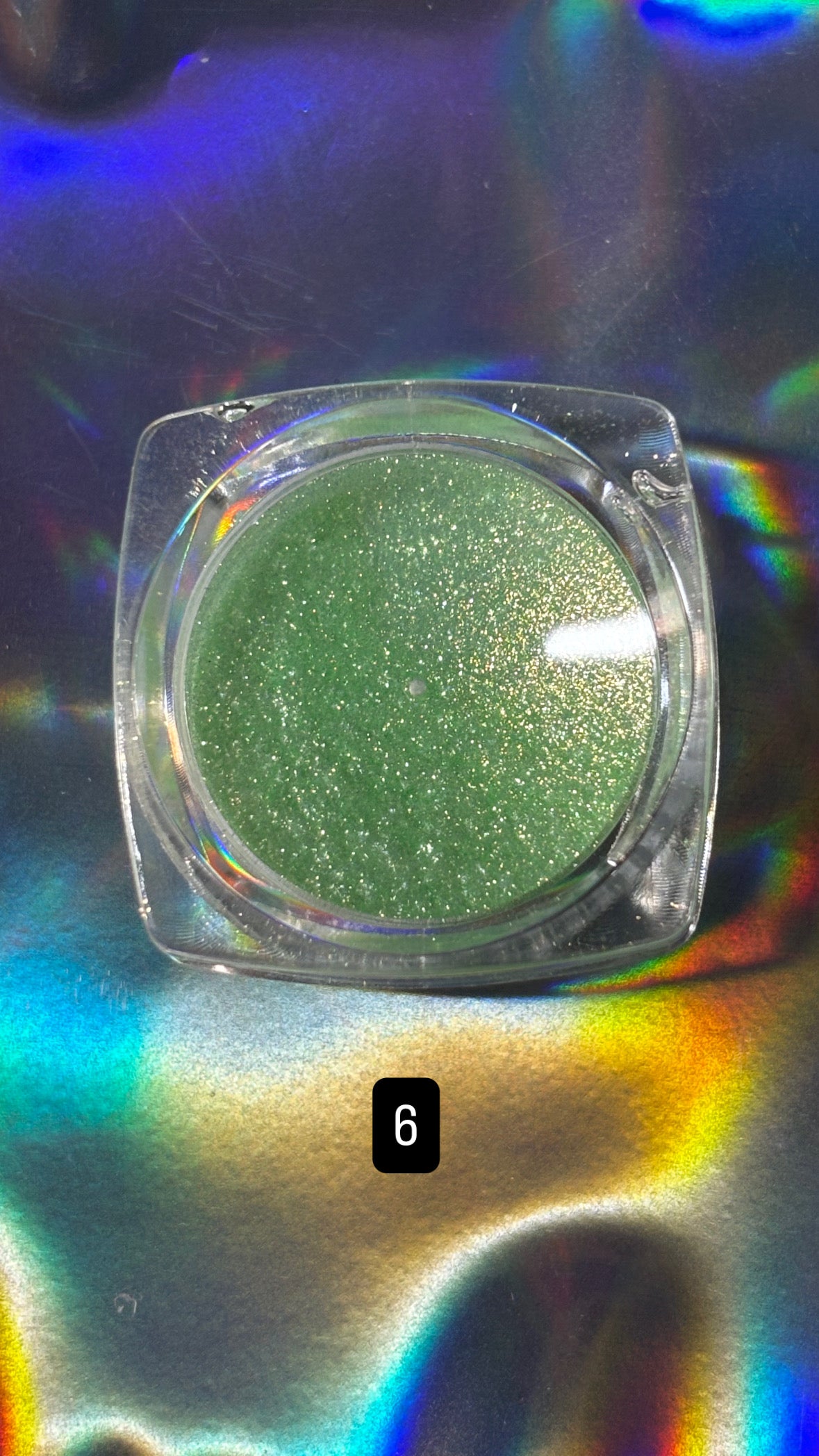 Pudra Holografică Pastel Glittery Nails