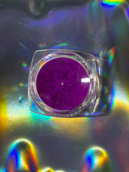 Pigment Neon Glittery Nails-Purple