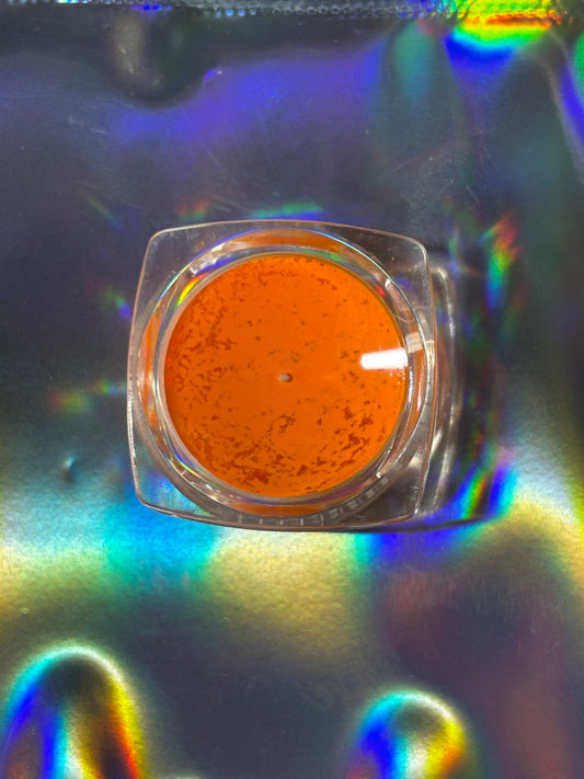 Pigment Neon Glittery Nails-Orange