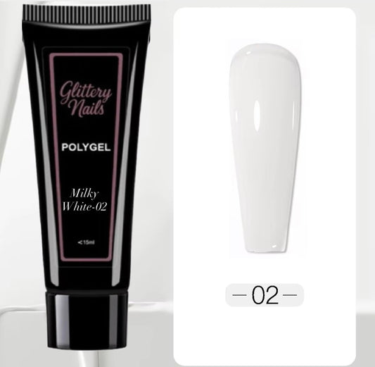Polygel Milky White-02