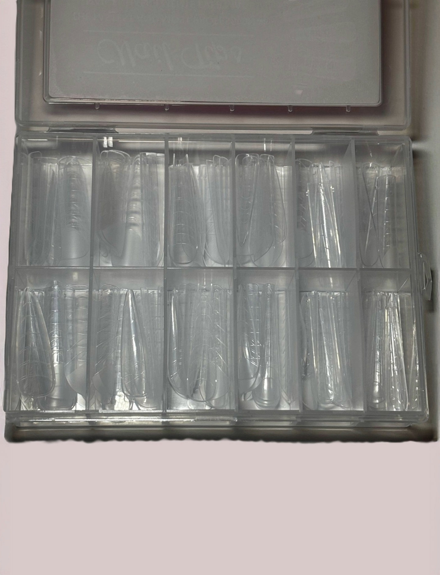 Glittery Nails mix tip forms