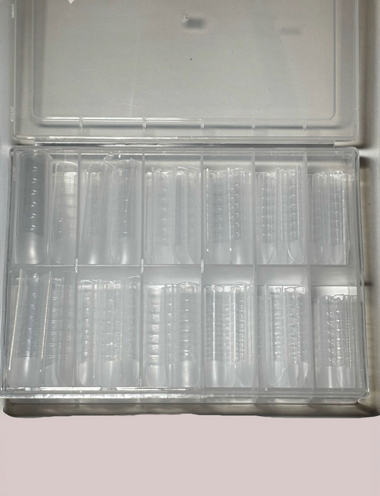 Glittery nails XXL Square tips