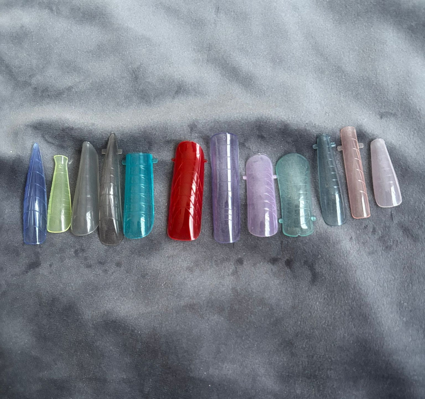 Pro Tips Multiform colorful Glittery Nails