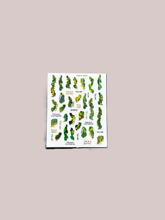 Sticker Good Mood Green