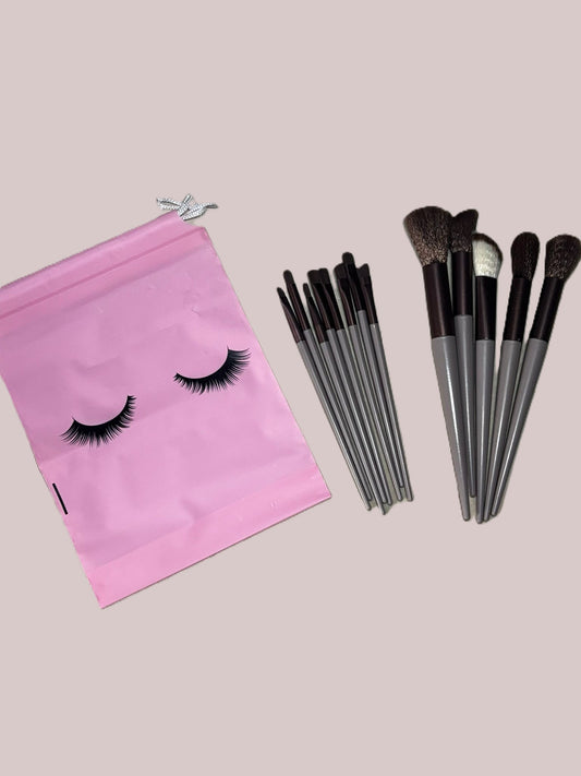 Set 13 Pensule+ Săculeț DNY Beauty