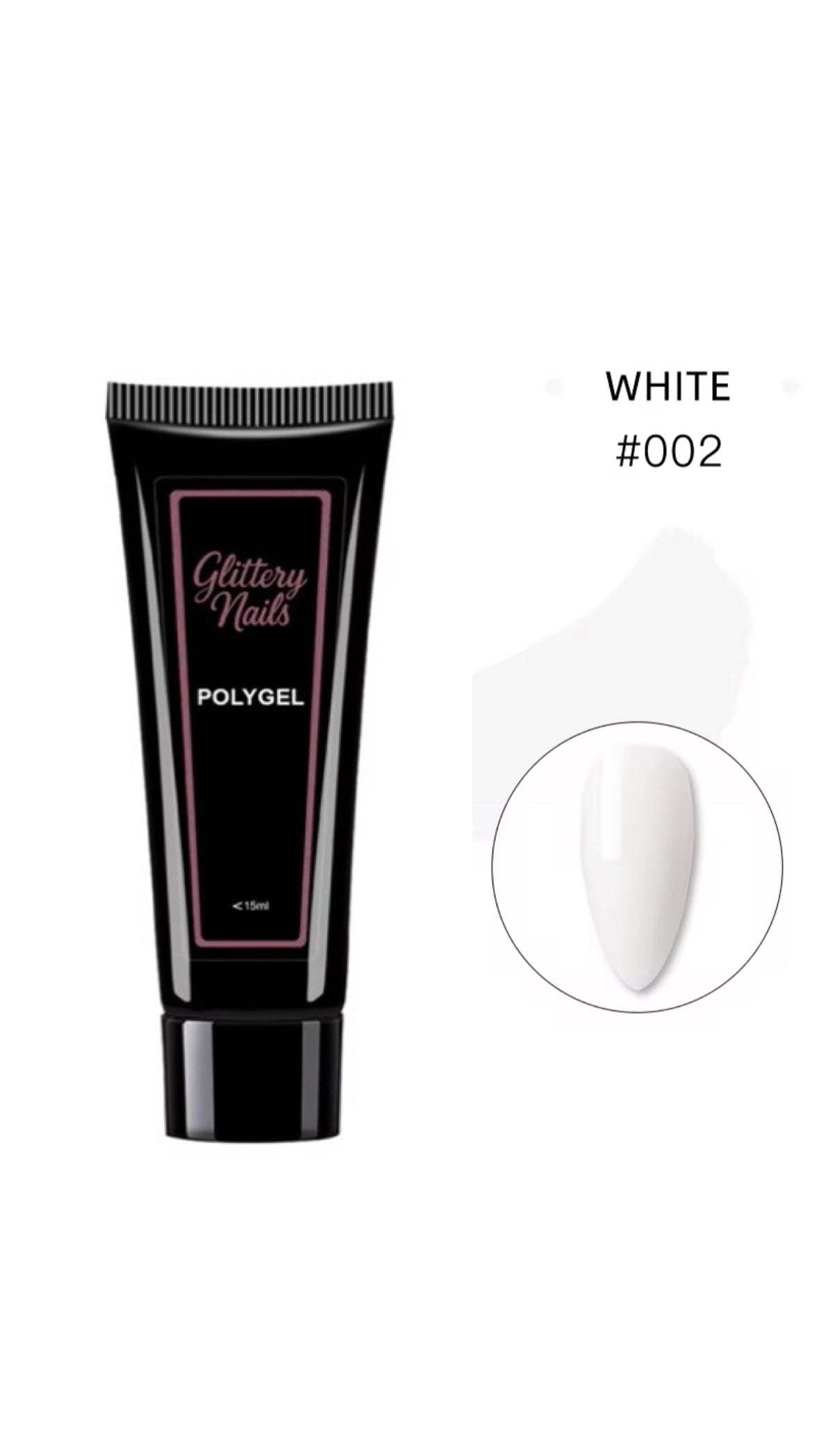 Polygel Glittery Nails-002