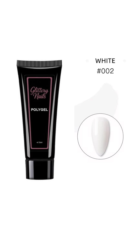 Polygel Glittery Nails-002