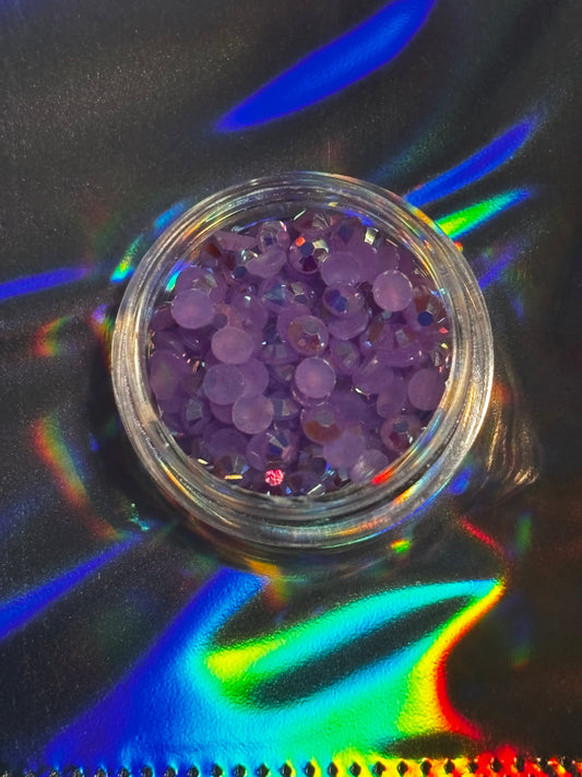 Cristale Rotunde Pastel Purple