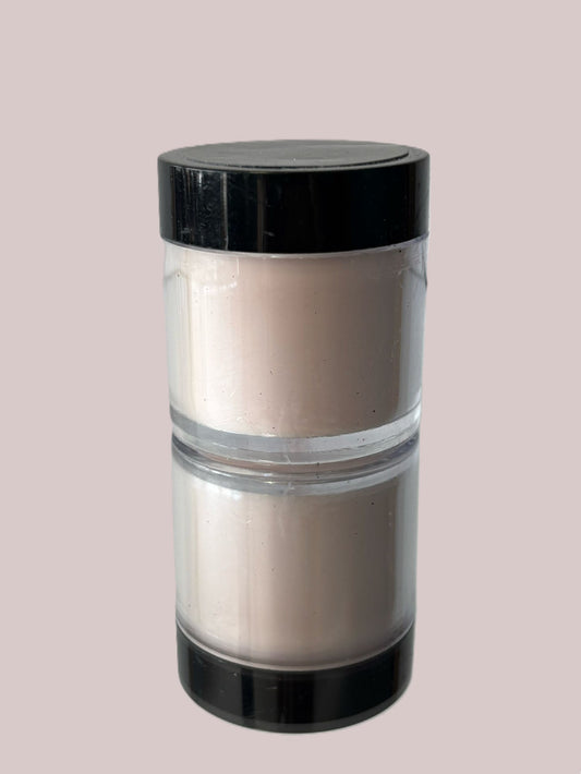 Pudra Acrilica Glittery Nails 1+1 Ivory